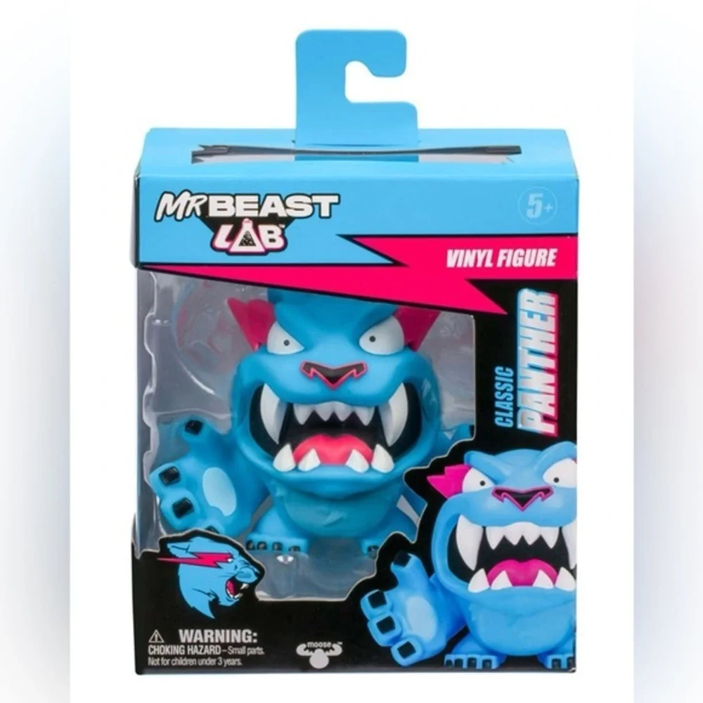 CLASSIC PANTHER VINYL FIGURE -BLUE AND PINK